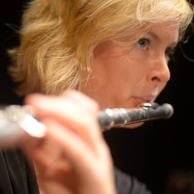 Marion Candy, professeur de flûte traversière au stage de musique Accordissimo