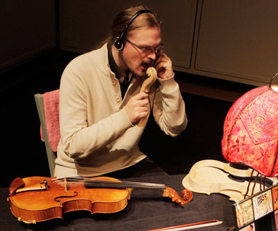 Loïc Douroux, professeur de violon et d'alto au stage de musique Accordissimo